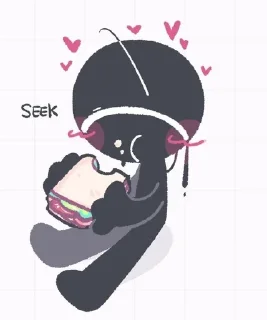 👁️ ⲙ᧐ᥔ ⲙуж.♡ / @kawaii_shork, Telegram sticker 7 of 72