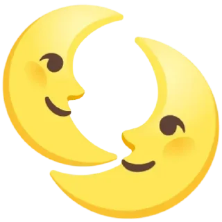 🌜 Mixed Emoji, Telegram sticker 6 of 65