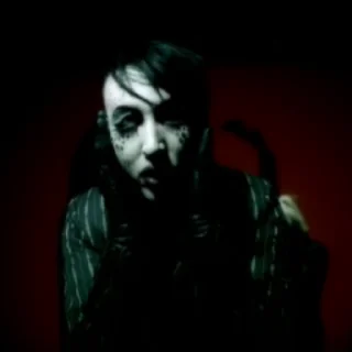 😳 Marilyn Manson pt.2, стікер Telegram 23 з 50