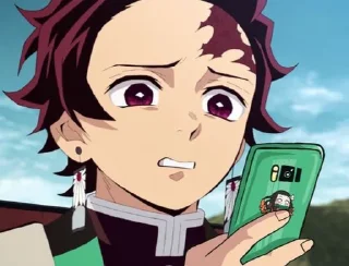 😑 kimetsu no yaiba, sticker Telegram 8 sur 72