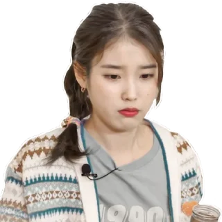 😒 IU, sticker Telegram 8 sur 63