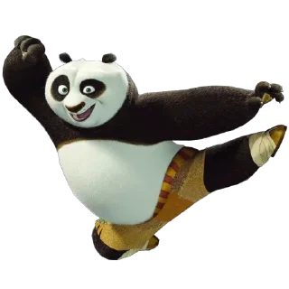 🤪 @TVstickers Kung Fu Panda, стікер Telegram 9 з 15