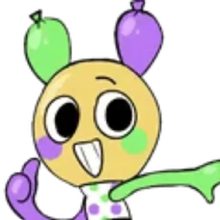 😺 Dandy's World toons Icon's -> @alesyafox_off, Telegram sticker 24 of 34