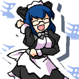 🖥️ 🖥️ 2K-TAN by @an1meshn4yawik1pedia, sticker Telegram 5 sur 56