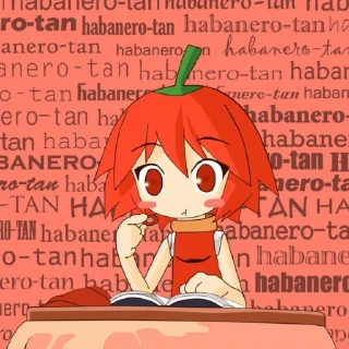 🌶️ 🌶️ Habanero-tan by @an1meshn4yawik1pedia, стикер Telegram 9 из 36