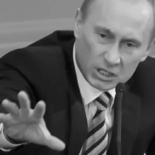 🚔 #путин meme «🚔 by @lumicore_present, sticker Telegram 15 sur 34