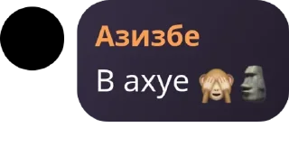 🙈 Азизбе (тема), Telegram sticker 13 of 53