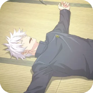 😎 Годжо Фатору | @ochako_chan, стікер Telegram 21 з 40