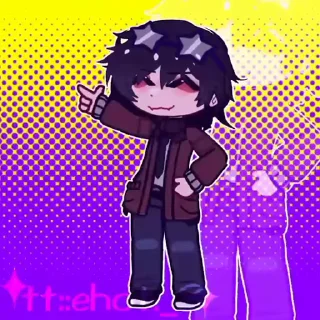 😇 Любимому Еноту!! @ittiYumXD @stickrubot, Telegram sticker 3 of 46