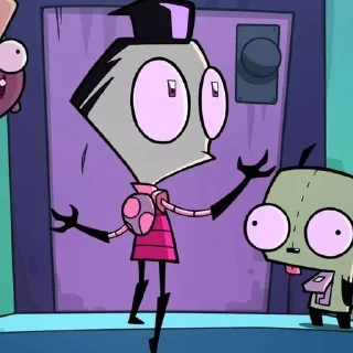 🌟 Invader Zim • @Earth928B, стікер Telegram 19 з 40