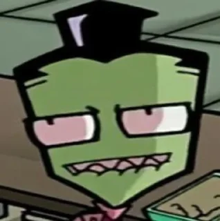 🌟 Invader Zim • @Earth928B, стікер Telegram 12 з 40