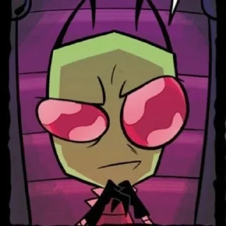🌟 Invader Zim • @Earth928B, стікер Telegram 7 з 40