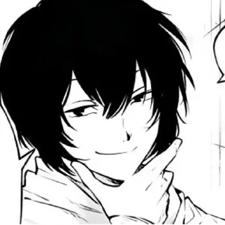 😏 ❤️‍🩹Dazai❤️‍🩹, Telegram sticker 14 of 119