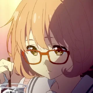🍥 Kyoukai no kanata :: @aggwii, sticker Telegram 21 sur 26