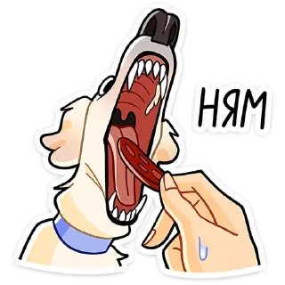 #️⃣ Белый | @vkspoilertg, sticker Telegram 17 sur 48