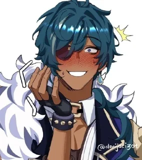 🤭 Кэйа секс, sticker Telegram 13 sur 42
