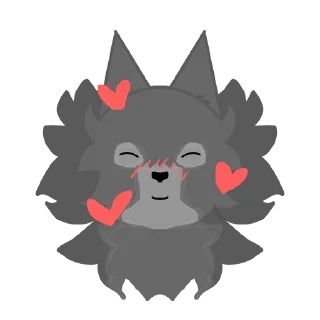 🥰 Волк Крохмаль @WildCraftik1, sticker Telegram 11 sur 46