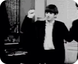 🕺 The Beatles, стикер Telegram 5 из 11