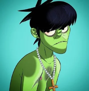 😟 Murdoc, стикер Telegram 15 из 40