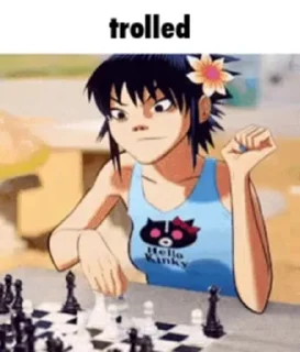 🍜 🌚 @CloobHub • @Earth928B 🌝 Gorillaz, sticker Telegram 6 sur 50