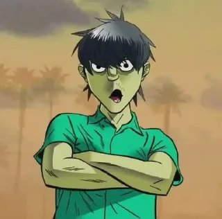 😲 Murdoc Nicсals @Im_music_freak, Telegram sticker 23 of 118