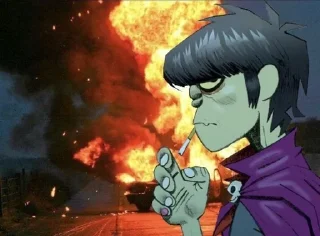 🔥 Murdoc (Gorillaz), sticker Telegram 19 sur 120