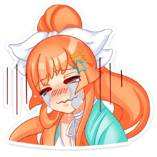 😭 Мей на каникулах :: @stickroom, sticker Telegram 12 sur 48