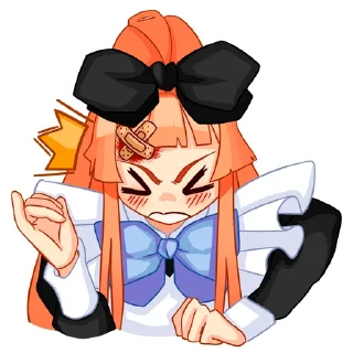 😖 Мей без надписей (@TgSticker), Telegram sticker 7 of 49