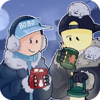 ☃ Jard&Bobo Evade Roblox @fe0wa, sticker Telegram 23 sur 27