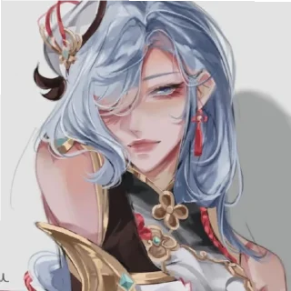 💙 ShenHe°, Telegram sticker 11 of 36