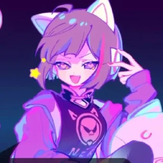 👾 NEKO#ФwФ, Telegram sticker 5 of 22