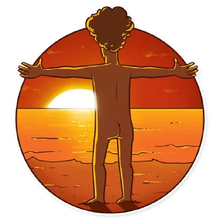 🌅 Borat Sagdiyev, Telegram sticker 7 of 30