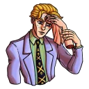 😰 JoJo Bizarre Adventure, sticker Telegram 21 sur 29