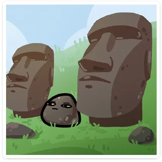 🗿 Брок от @TgSticker, sticker Telegram 24 sur 49