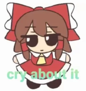 🌟 Reimu |@DantePizzaEater, стикер Telegram 17 из 61