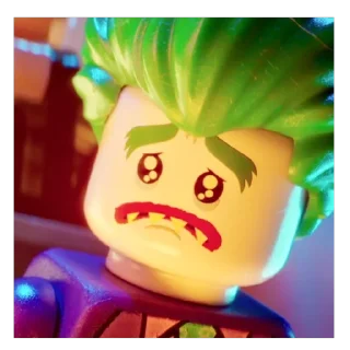😖 lego batman, стікер Telegram 2 з 21