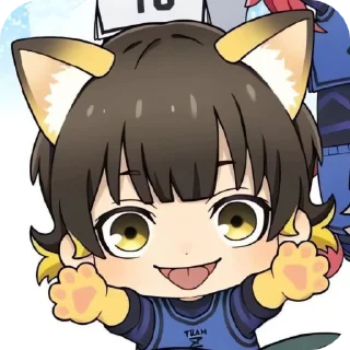 🌟 Blue Lock, стикер Telegram 24 из 55