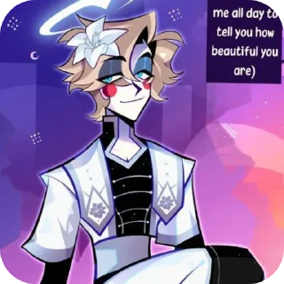 😙 ˏˋ°•*⁀➷ Archangel Gabrielೃ࿔₊• - (@Fan_Gabriel) @Tg, Telegram sticker 22 of 120