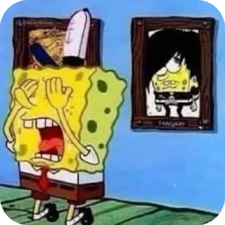 🖼 spongebob | @kushinft, sticker Telegram 20 sur 120