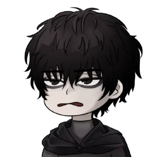 😕 Shadow slave @shad0wslave, стикер Telegram 1 из 32