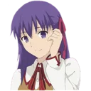 😊 Fate Stay Night, стикер Telegram 22 из 34