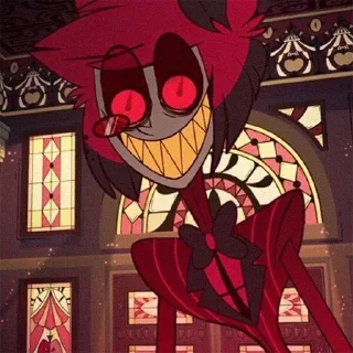 😁 Hotel Hazbin, sticker Telegram 5 sur 21