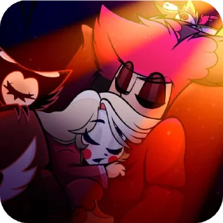 🥱 Hazbin Hotel Fan, sticker Telegram 8 sur 18