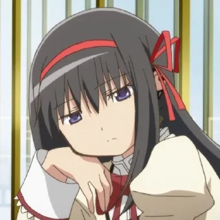 😐 AkemiHomura@cutenyam, Telegram sticker 19 of 73