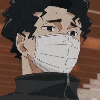 🖤 °•Kiyomi Sakusa•°, Telegram sticker 23 of 53