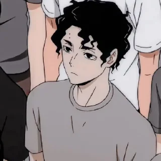 🖤 °•Kiyomi Sakusa•°, Telegram sticker 2 of 53