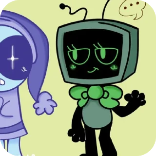 😶 🤖Вии|vee🤖  cr @LuzXDD, стикер Telegram 7 из 59