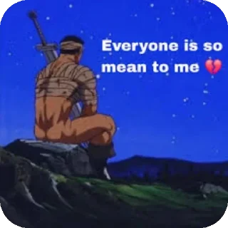 😔 Nameless, sticker Telegram 10 sur 117