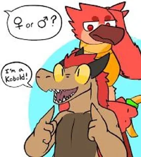 🌟 Kobold, стікер Telegram 5 з 25