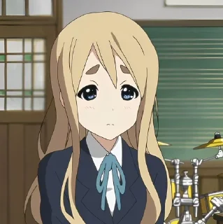 😞 Mugi Kotobuki @kiwiys, Telegram sticker 10 of 100